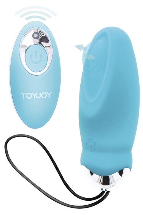 TOYJOY – HAPPINESS IM SO EGGCITED VIBRADOR CON CONTROL REMOTO AZUL