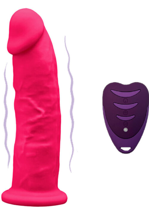 SILEXD – PENE REALÍSTICO MODELO 2 ROSA + CONTROL REMOTO LRS 17 CM