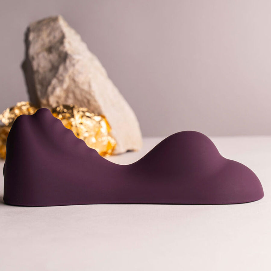 ROCKS- OFF - RUBY GLOW VIBRADOR SIT-ON MORADO - Imagen 3