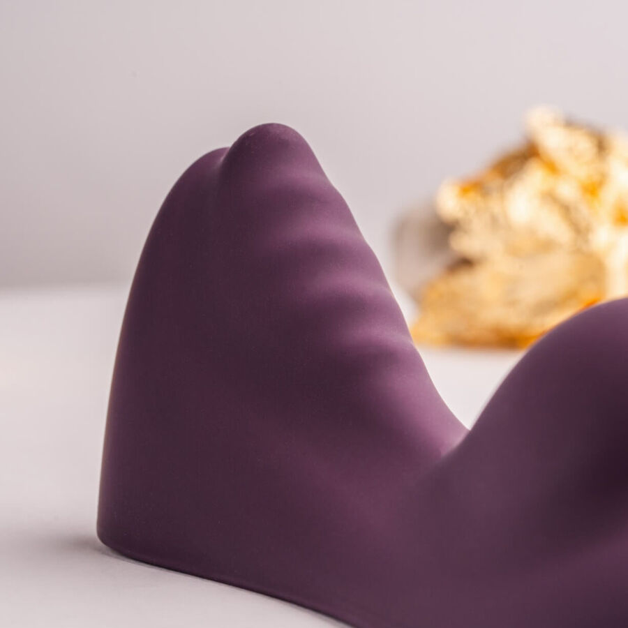 ROCKS- OFF - RUBY GLOW VIBRADOR SIT-ON MORADO - Imagen 6