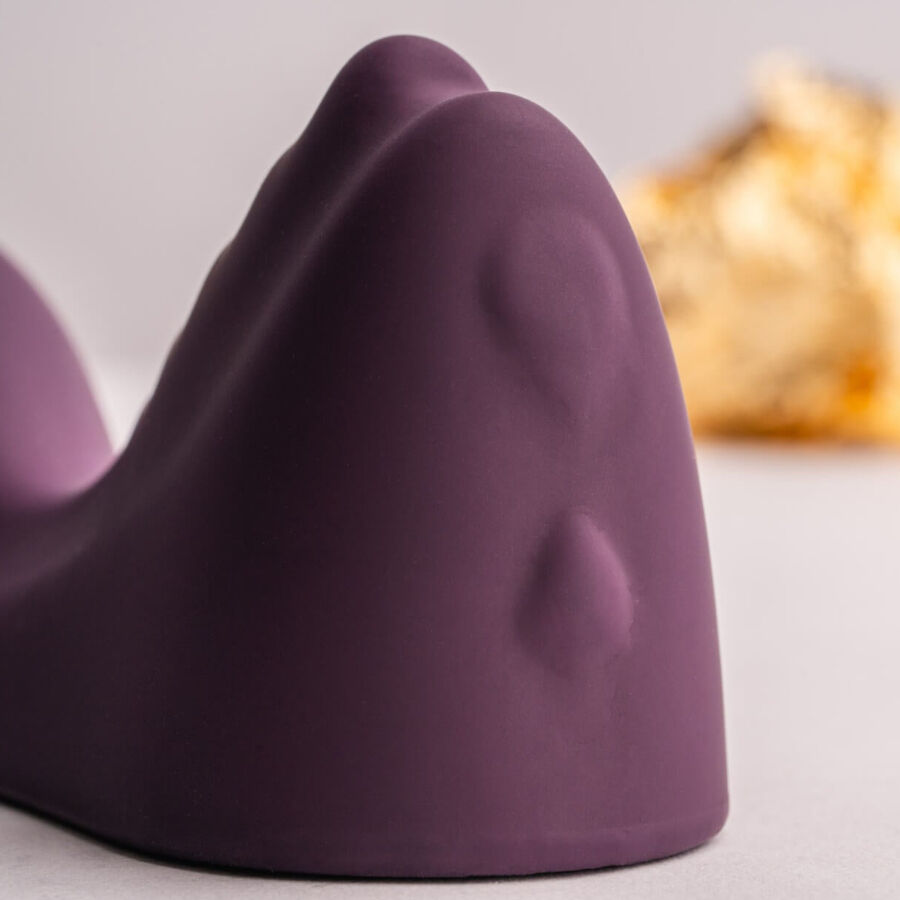 ROCKS- OFF - RUBY GLOW VIBRADOR SIT-ON MORADO - Imagen 7