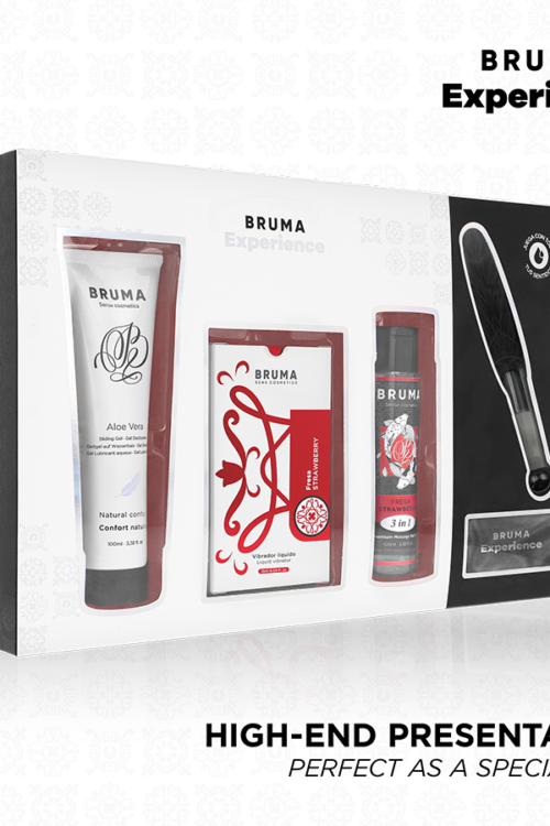 BRUMA XPERIENCE – KIT TENTACIÓN DULCE FRESA VIBRO-ORGÁSMICA