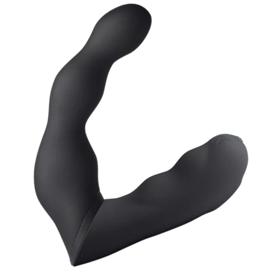 ROCKS- OFF - ADAPT VIBRADOR PROSTÁTICO Y ANAL NEGRO - Imagen 4
