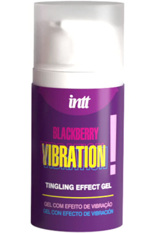 INTT RELEASES – GEL VIBRADOR LÍQUIDO SABOR MORA 15 ML