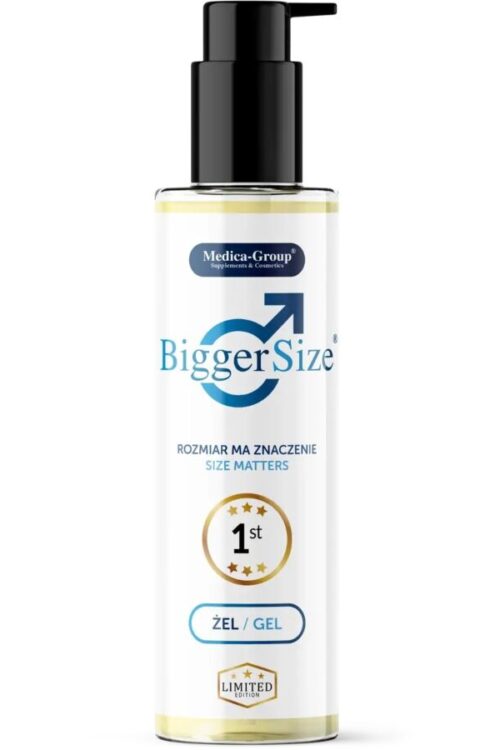 MEDICA GROUP – BIGGER SIZE GEL ÍNTIMO PARA HOMBRE 150 ML