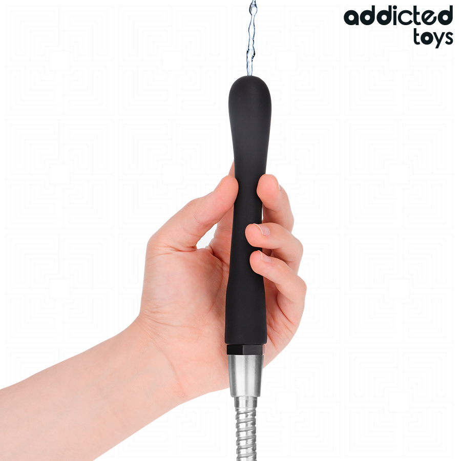 ADDICTED TOYS - LIMPIADOR ANAL CON ADAPTADOR UNIVERSAL MODELO 4 - Imagen 2