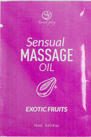 SECRETPLAY - MONODOSIS ACEITE DE MASAJE FRUTAS EXÓTICAS 10 ML