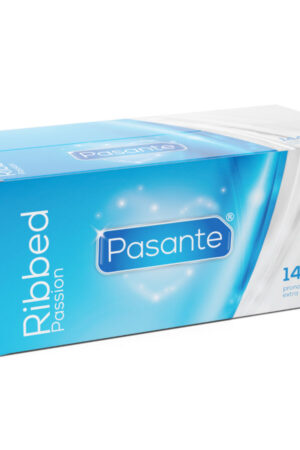 PASANTE - RIBBED PASSION PRESERVATIVOS CAJA 144 UNIDADES