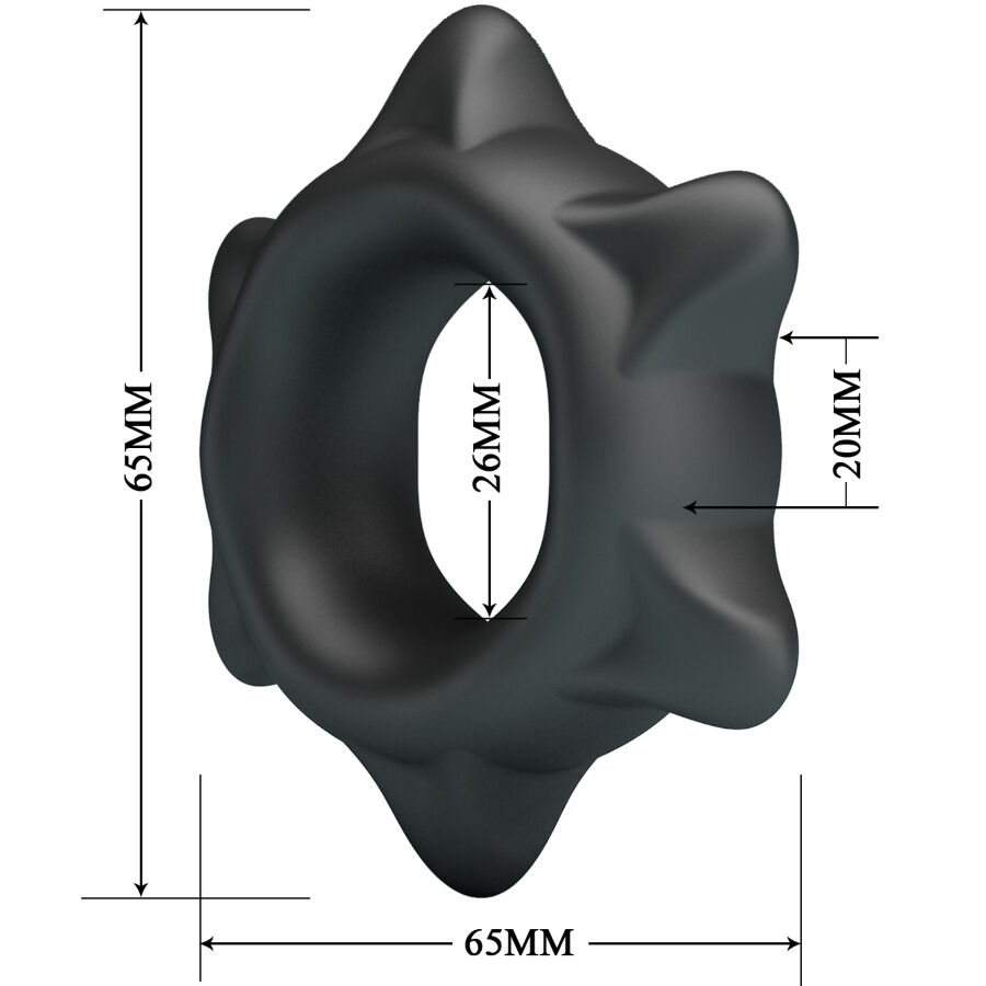 CRAZY BULL - ETHANIEL ANILLO SILICONA MODELO 11 - Imagen 6