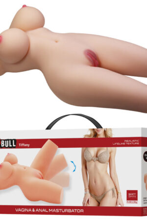 CRAZY BULL - TIFFANY TORSO FEMENINO REALISTA VAGINA Y ANAL 5.5 KG