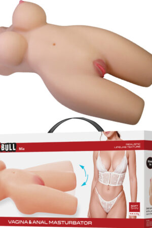 CRAZY BULL - MIA TORSO FEMENINO REALISTA VAGINA Y ANAL 8.5 KG