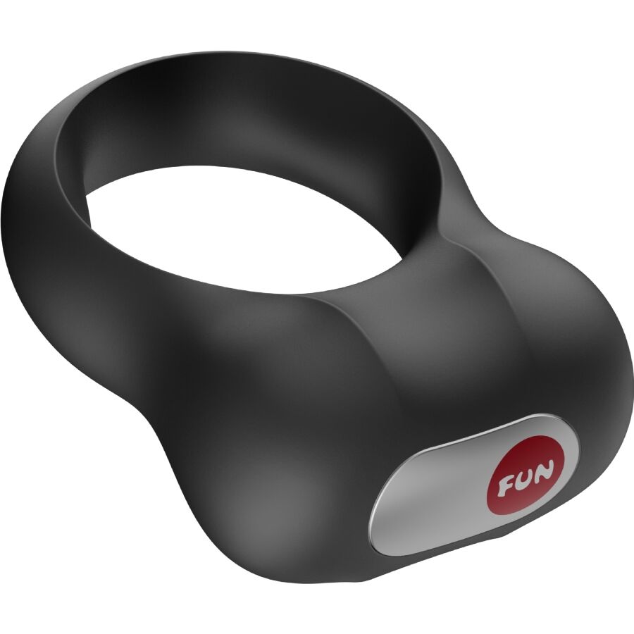 FUN FACTORY - STEADY ANILLO VIBRADOR PENE NEGRO - Imagen 3