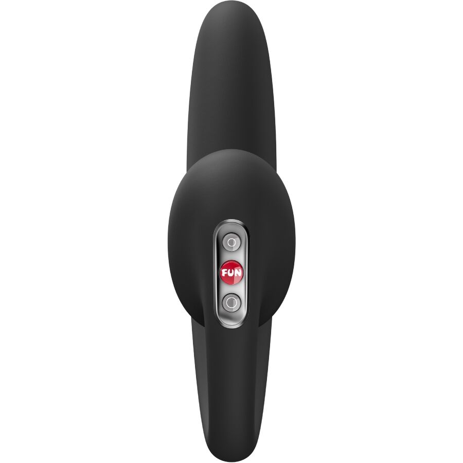 FUN FACTORY - CRESCENDO DOBLE VIBRADOR INSERTABLE AIR PULSE NEGRO - Imagen 2