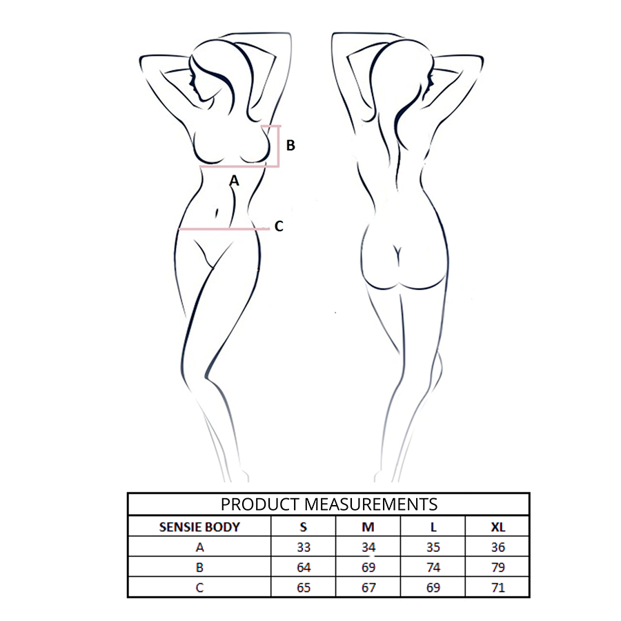 PASSION - SENSIE BODY AMARILLO L/XL - Imagen 2