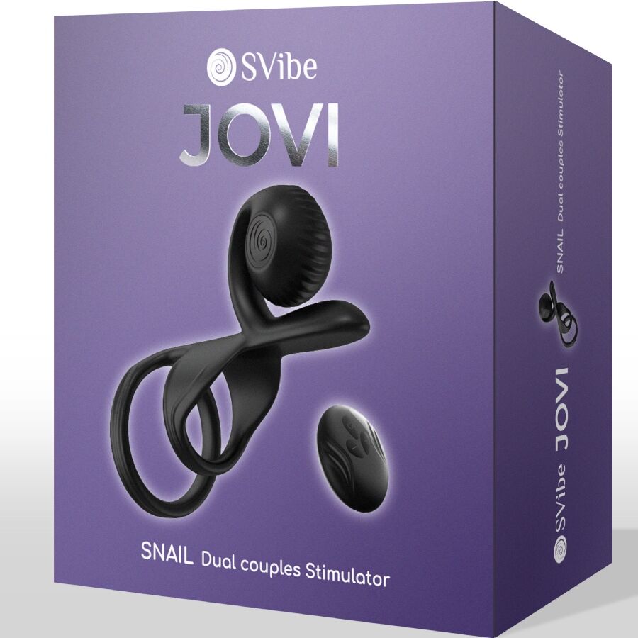 SNAIL VIBE - JOVI ANILLO DE PAREJA CONTROL REMOTO NEGRO - Imagen 5