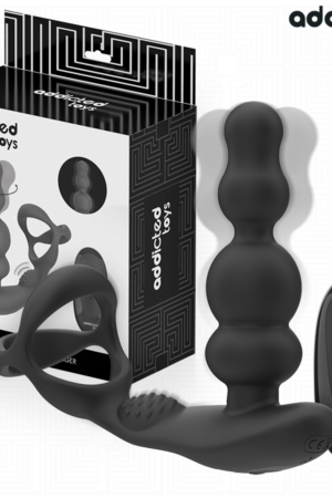 ADDICTED TOYS - MASAJEADOR PROSTÁTICO ROTATORIO CONTROL REMOTO