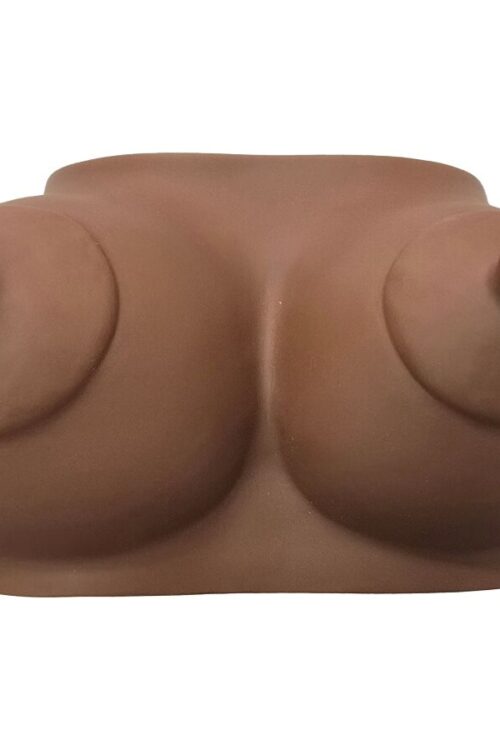 DIABLO PICANTE – HUCHA FORMA DE TETAS TONO OSCURO