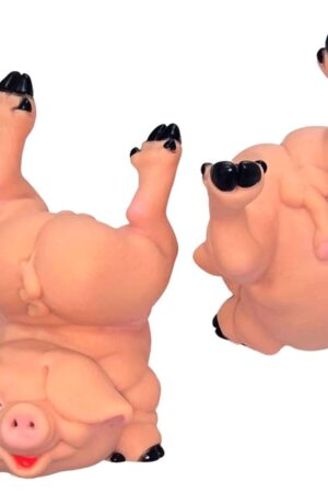 DIABLO PICANTE - HUCHA FORMA DE CERDITO DESNUDO