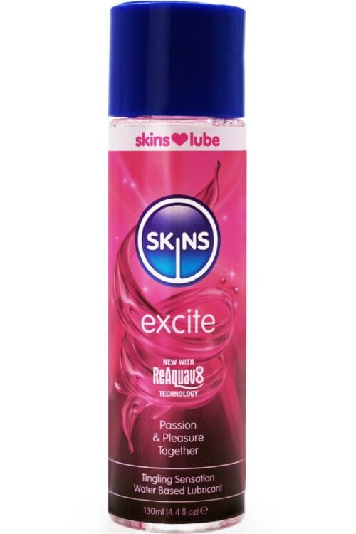 SKINS – EXCITE LUBRICANTE BASE DE AGUA 130 ML