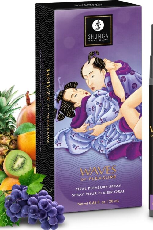 SHUNGA – WAVES PLEASURE SPRAY ORAL SEDUCTOR FRUTAS EXÓTICAS 20 ML