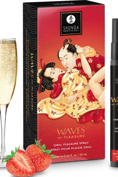 SHUNGA – WAVES PLEASURE SPRAY ORAL SEDUCTOR FRESA 20 ML