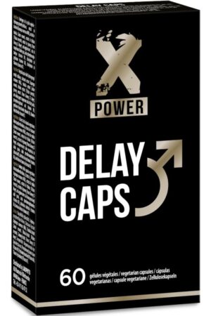 XPOWER - DELAY CAPS RETARDANTE EYACULACIÓN 60 CÁPSULAS