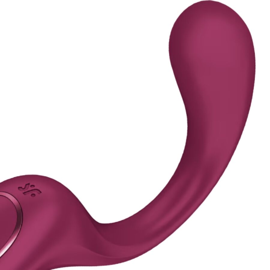 SATISFYER - G FOR GODDESS 2 VIBRADOR RABBIT BURDEOS - Imagen 2