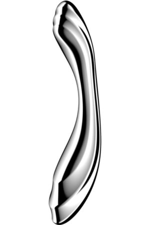 SATISFYER - PURE GRAVITY 2 DILDO ACERO INOXIDABLE DOBLE USO