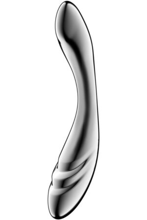 SATISFYER - PURE GRAVITY 3 DILDO ACERO INOXIDABLE DOBLE USO