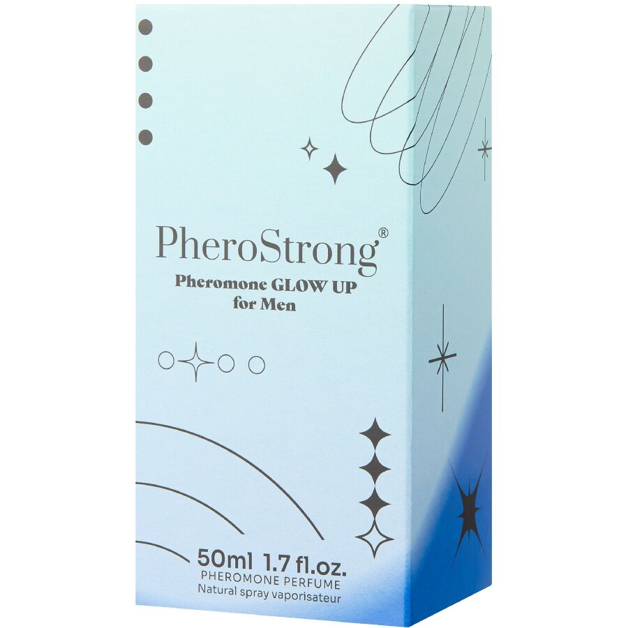 PHEROSTRONG - GLOW UP PERFUME CON FEROMONAS PARA HOMBRE 50 ML - Imagen 2
