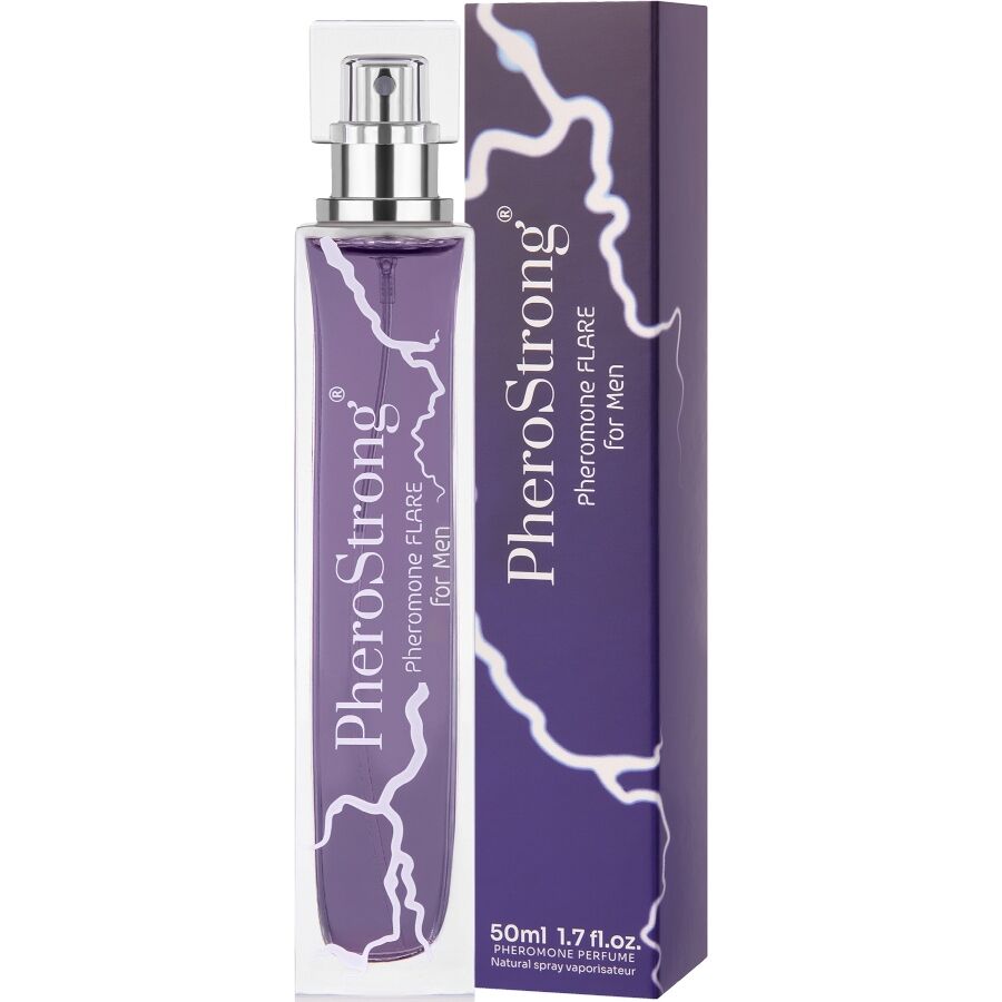 PHEROSTRONG – FLARE PERFUME CON FEROMONAS PARA HOMBRE 50 ML