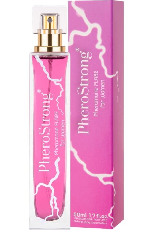 PHEROSTRONG – FLARE PERFUME CON FEROMONAS PARA MUJER 50 ML
