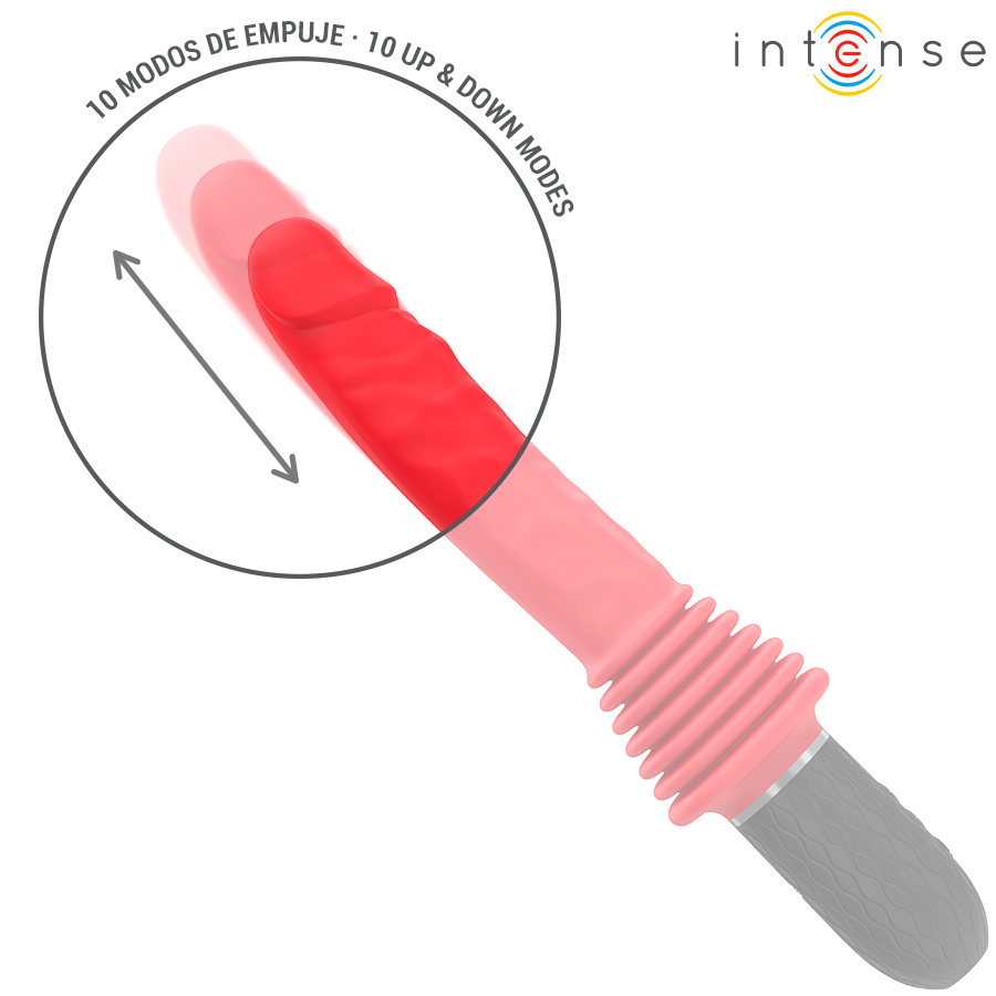 INTENSE - CYNTHIA VIBRADOR THRUSTING CONTROL REMOTO CON CALOR - Imagen 5
