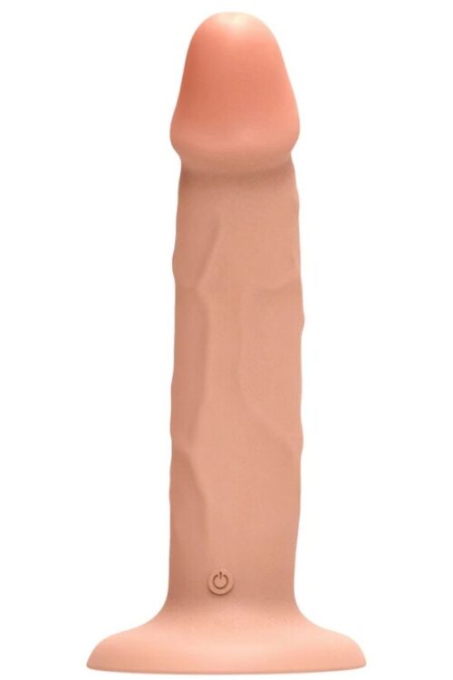 GET REAL – DILDO REALISTA VIBRADOR DE SILICONA CLARO 19.5 CM