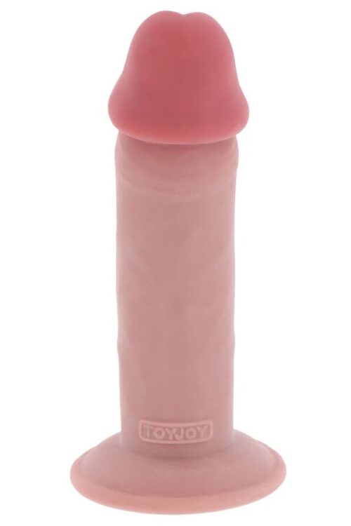 GET REAL – DILDO DELUXE DONG GRUESO DE DOBLE DENSIDAD TPE 18 CM