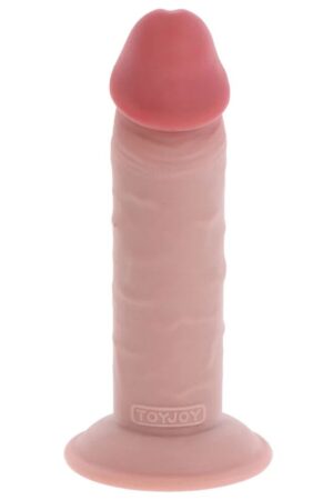 GET REAL - DILDO DELUXE DONG GRUESO DE DOBLE DENSIDAD TPE 20 CM