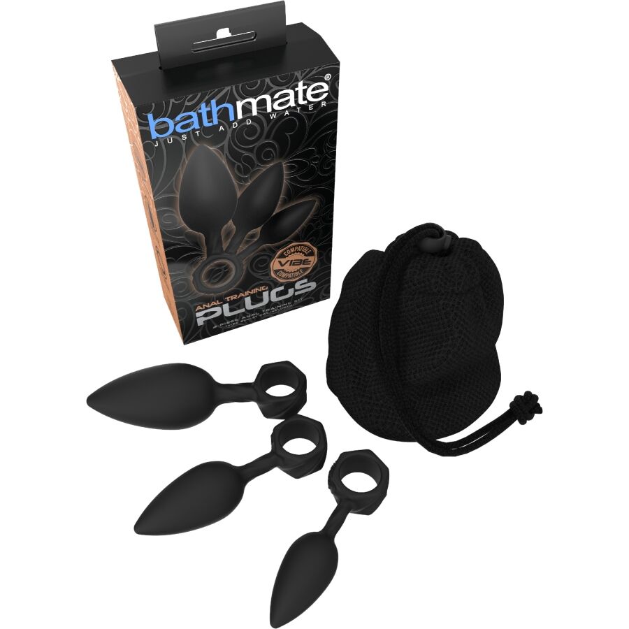 BATHMATE – KIT DE ENTRENAMIENTO 3 PLUGS ANALES