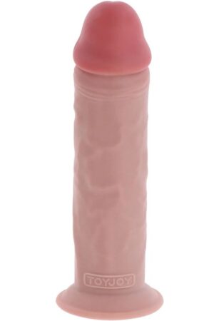 GET REAL - DILDO DELUXE DONG GRUESO DE DOBLE DENSIDAD TPE 25.5 CM