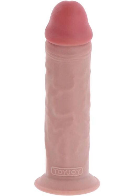 GET REAL – DILDO DELUXE DONG GRUESO DE DOBLE DENSIDAD TPE 25.5 CM