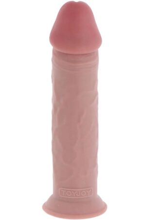 GET REAL - DILDO DELUXE DONG GRUESO DE DOBLE DENSIDAD TPE 32 CM
