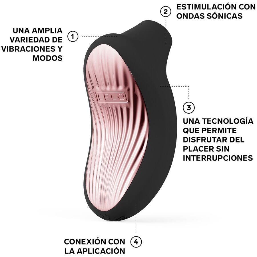 LELO - MASAJEADOR SÓNICO DE CLÍTORIS - Imagen 4