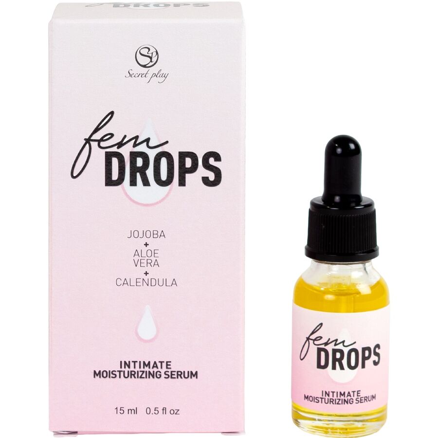 SECRETPLAY – FEM DROPS SÉRUM HIDRATANTE ÍNTIMO 15 ML