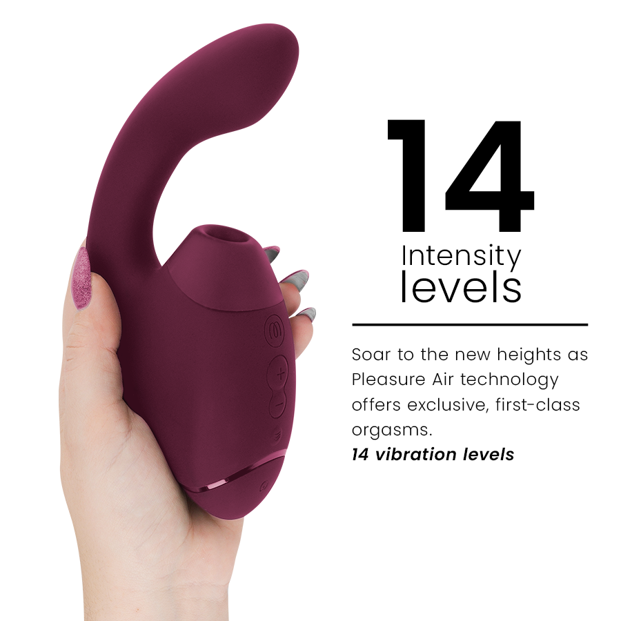 WOMANIZER - DUO NEXT ESTIMULADOR VIBRADOR DUAL CLÍTORIS & PUNTO·G ROSA - Imagen 4