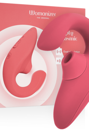 WOMANIZER - BLEND ESTIMULADOR VIBRADOR RABBIT ROSA