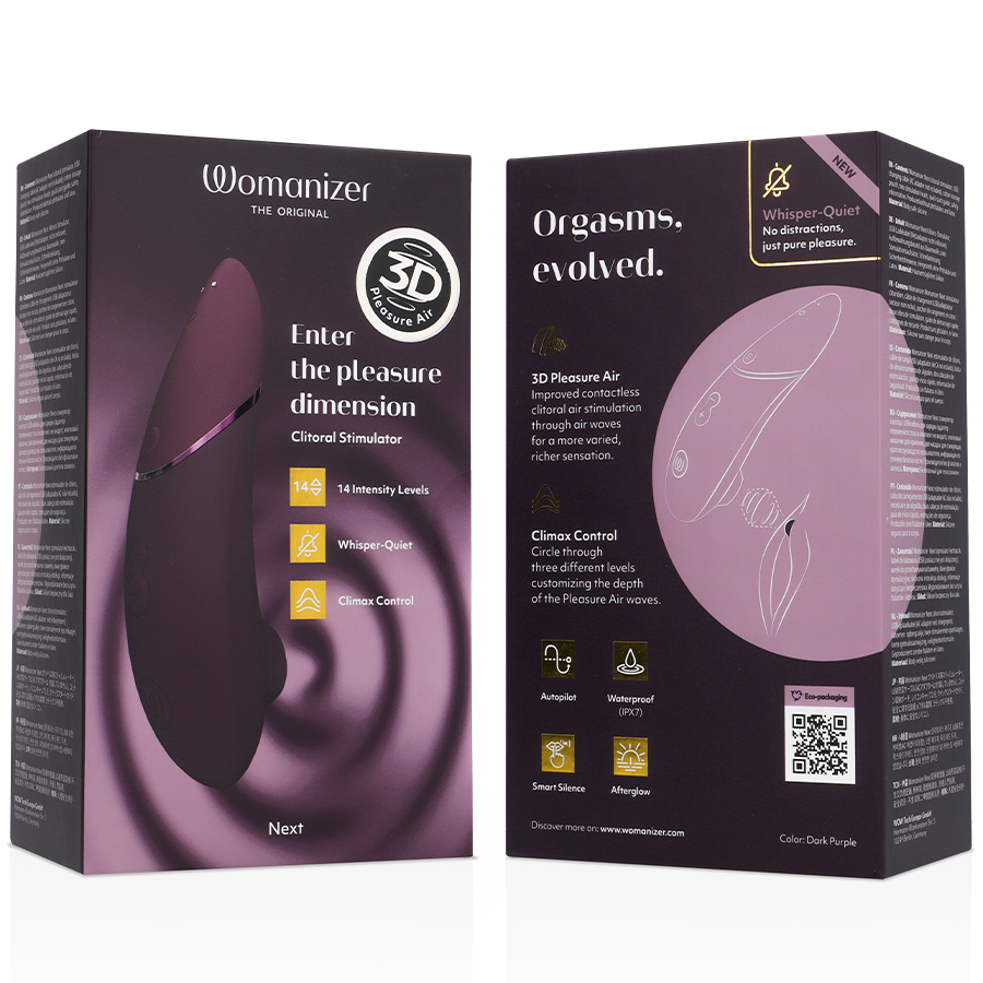 WOMANIZER - NEXT ESTIMULADOR DE CLITORÍS MORADO - Imagen 7