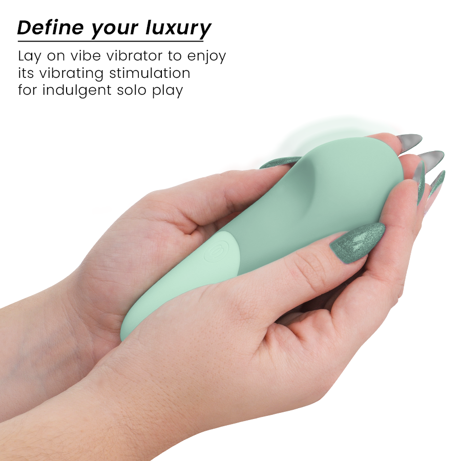 WOMANIZER - VIBE VIBRADOR LAY-ON SILENCIOSO VERDE CLARO - Imagen 3