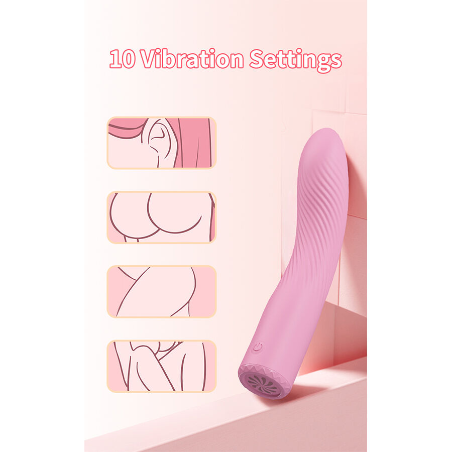 PRETTY LOVE - KISELL VIBRADOR PUNTO G ROSA - Imagen 10
