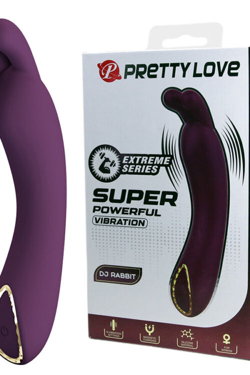 PRETTY LOVE – DJ RABBIT VIBRADOR PUNTO G MORADO