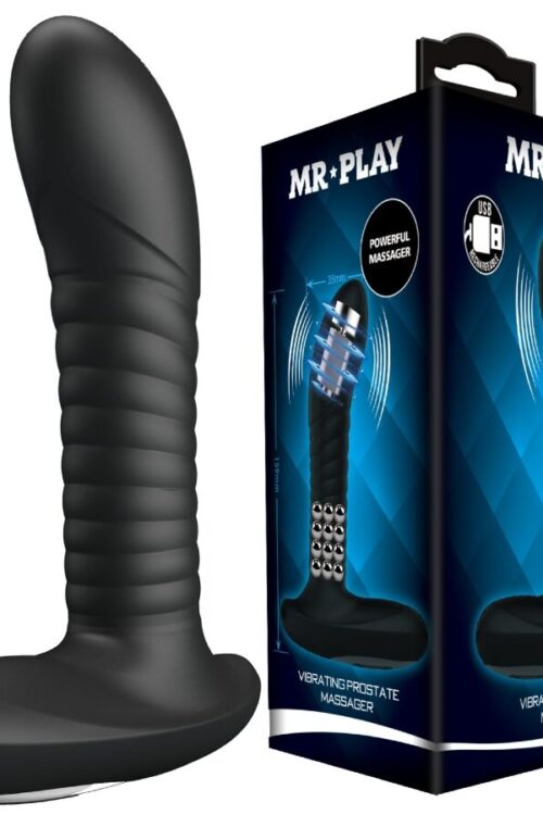 MR PLAY – MASAJEADOR PROSTÁTICO CON ROTACIÓN Y VIBRACIÓN
