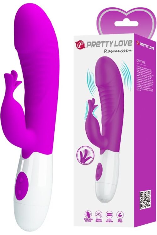 PRETTY LOVE – RASMUSSEN VIBRADOR PUNTO G MORADO